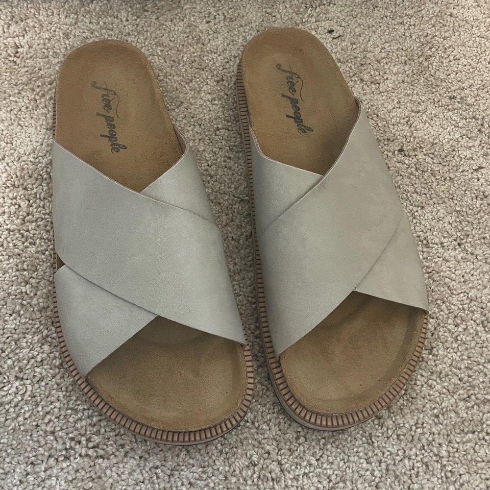 Free people sandals🤎